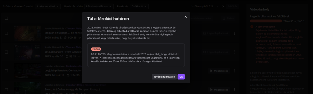 A Twitch törli az adatokat